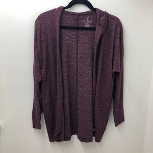 American Eagle Soft & Sexy Plush Cardigan Open Front XS